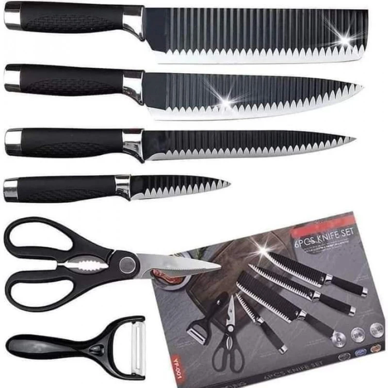 6 Pcs Knife Set