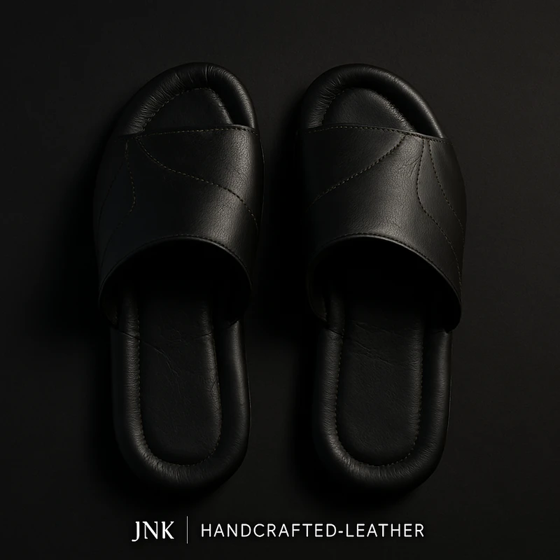 JS01B550B পুরুষদের প্রিমিয়াম অরিজিনাল লেদার সেলাই স্যান্ডেল – ৯০ দিনের গ্যারান্টি ও ফ্রি হোম ডেলিভারি