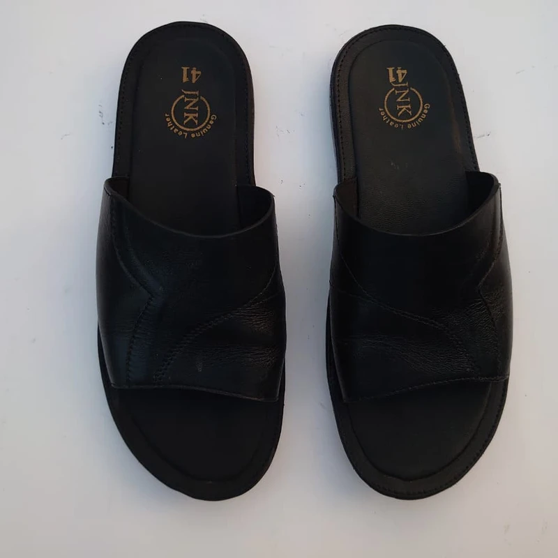 JS01B550B পুরুষদের প্রিমিয়াম অরিজিনাল লেদার সেলাই স্যান্ডেল – ৯০ দিনের গ্যারান্টি ও ফ্রি হোম ডেলিভারি