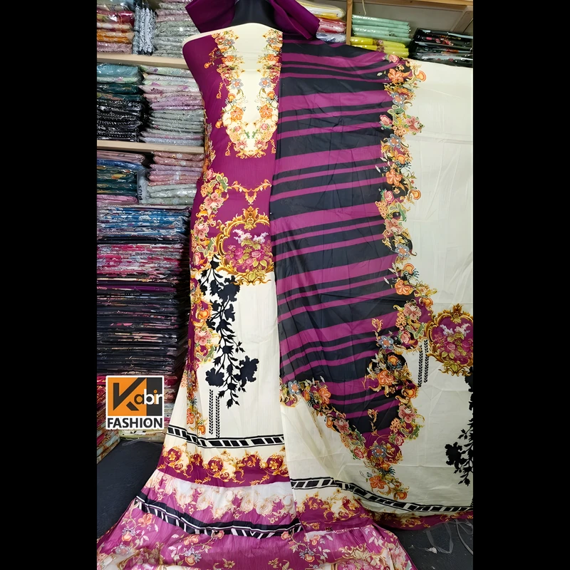 জম জম সুইস লোন থ্রি-পিছ - Image 4