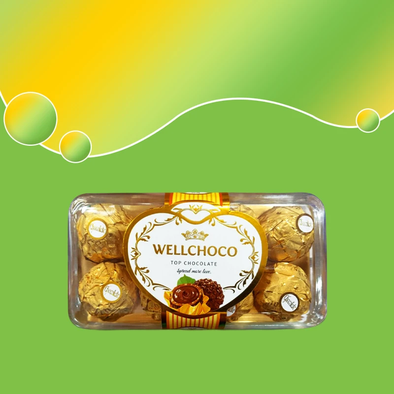 Wellchoco Chocolate 16pcs Box