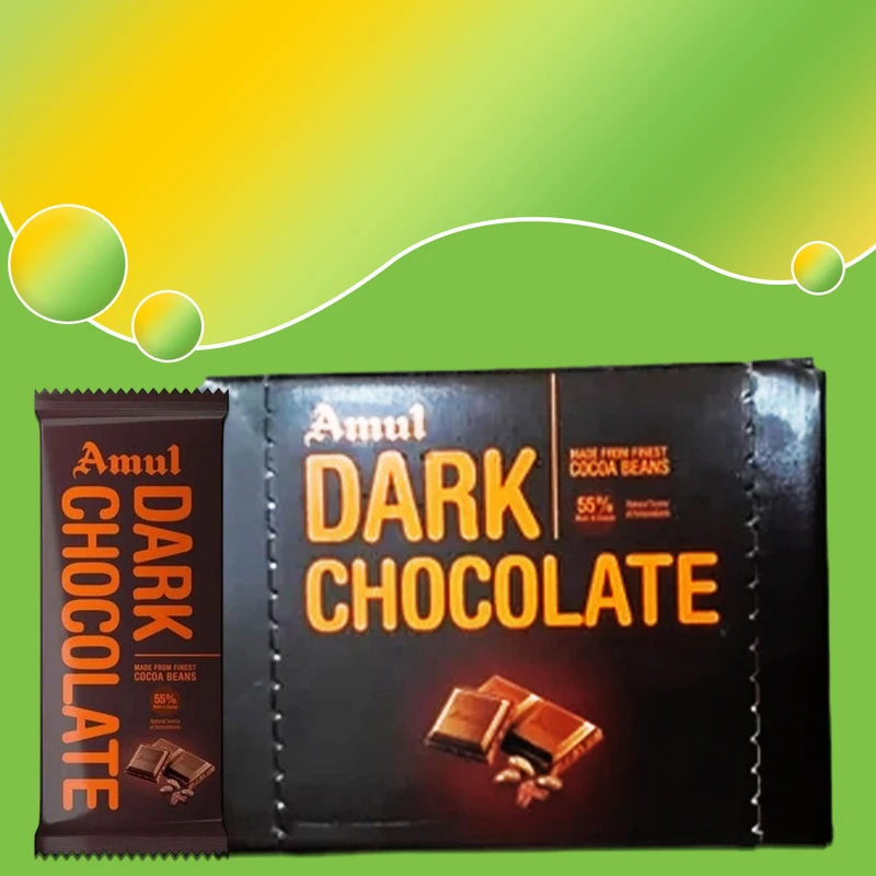 Amul Dark Chocolate full box