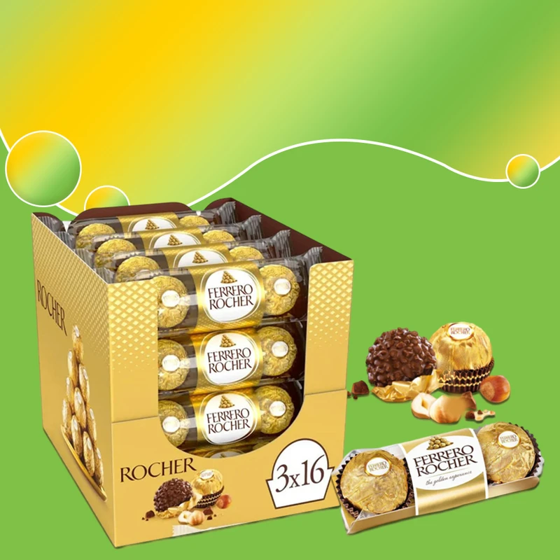 Ferrero Rocher - dish display with 16 packs