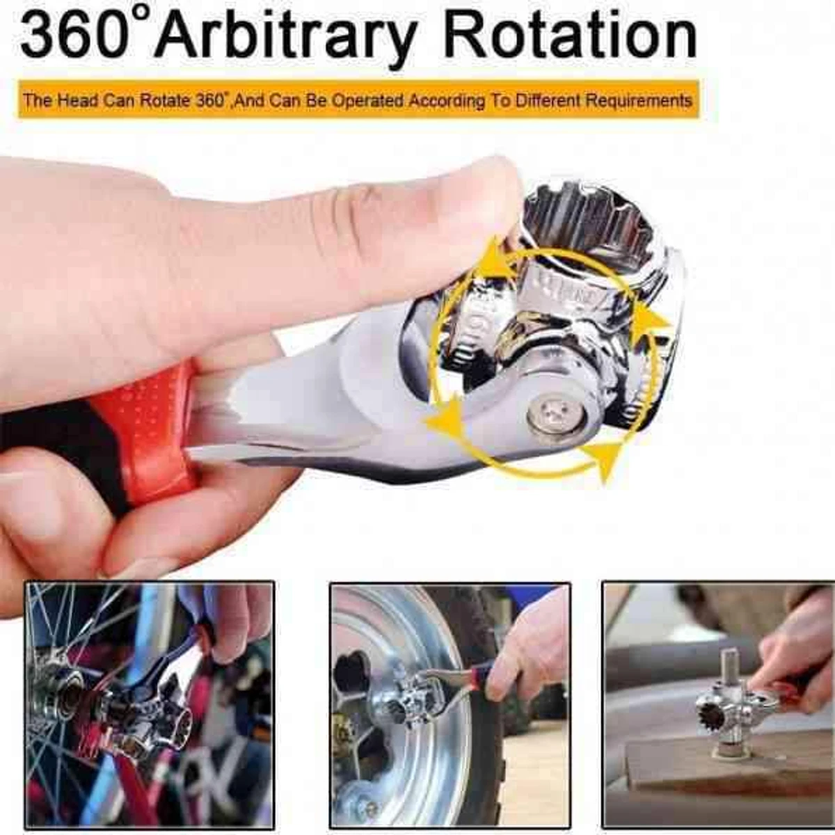 48 in 1 Universal Multi-Functional Wrench - Thumbnail 4