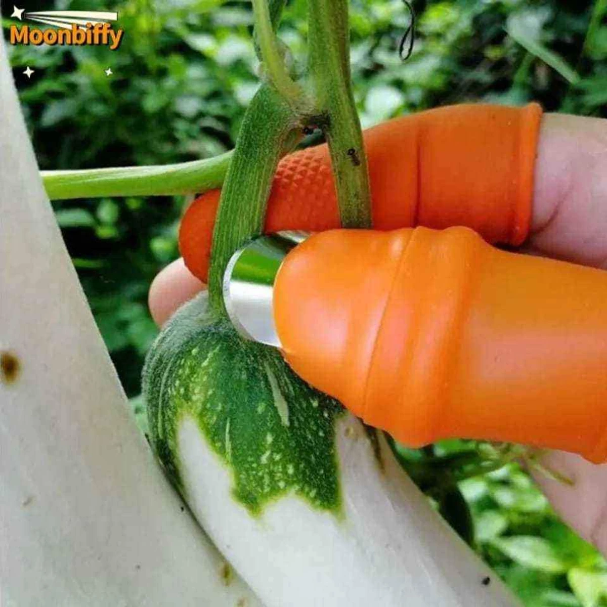 Silicone Vegetables Finger Cutter ( 5 Piece = 1 Set) - Thumbnail 4