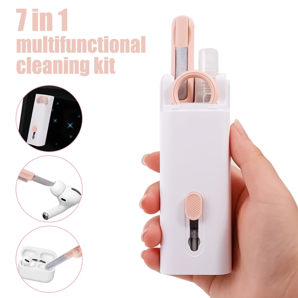 Multifunctional Cleaning Brush Kit 7 IN 1 - Thumbnail 4