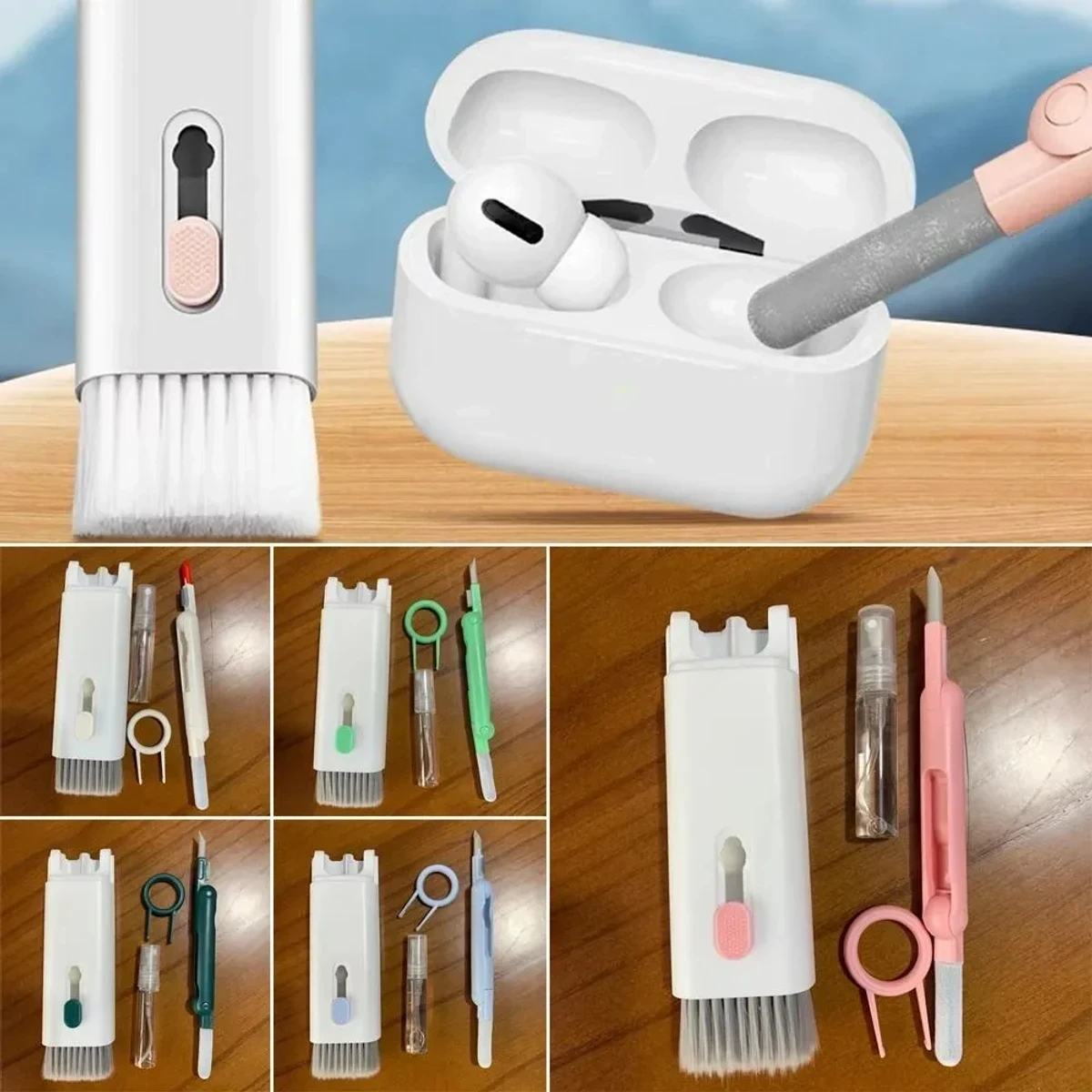 Multifunctional Cleaning Brush Kit 7 IN 1 - Thumbnail 5