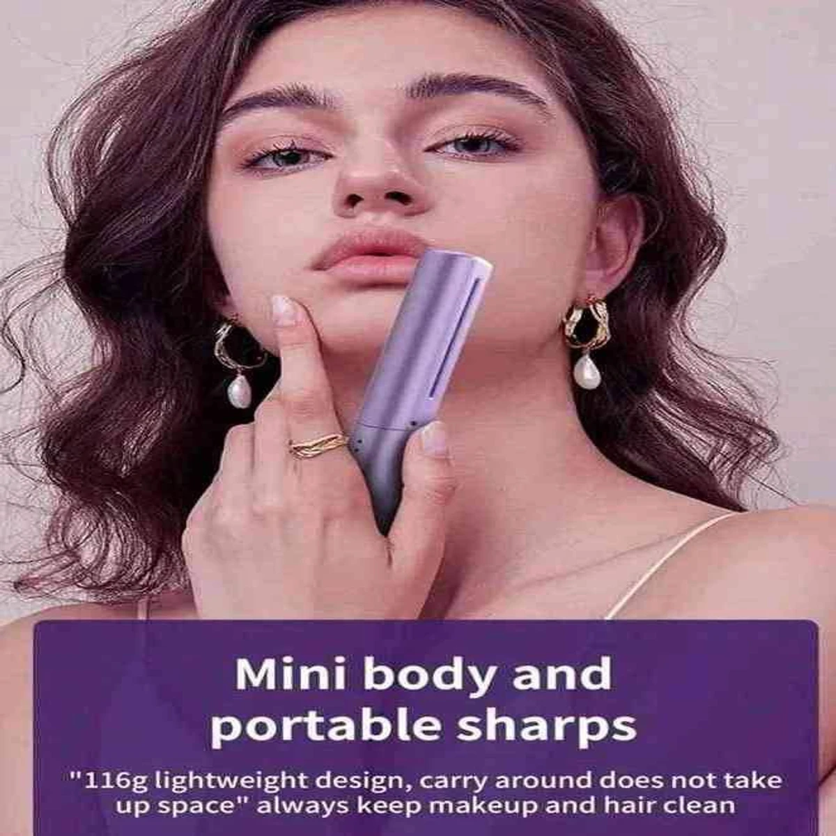 2 in 1 wireless hair straightener - Thumbnail 7