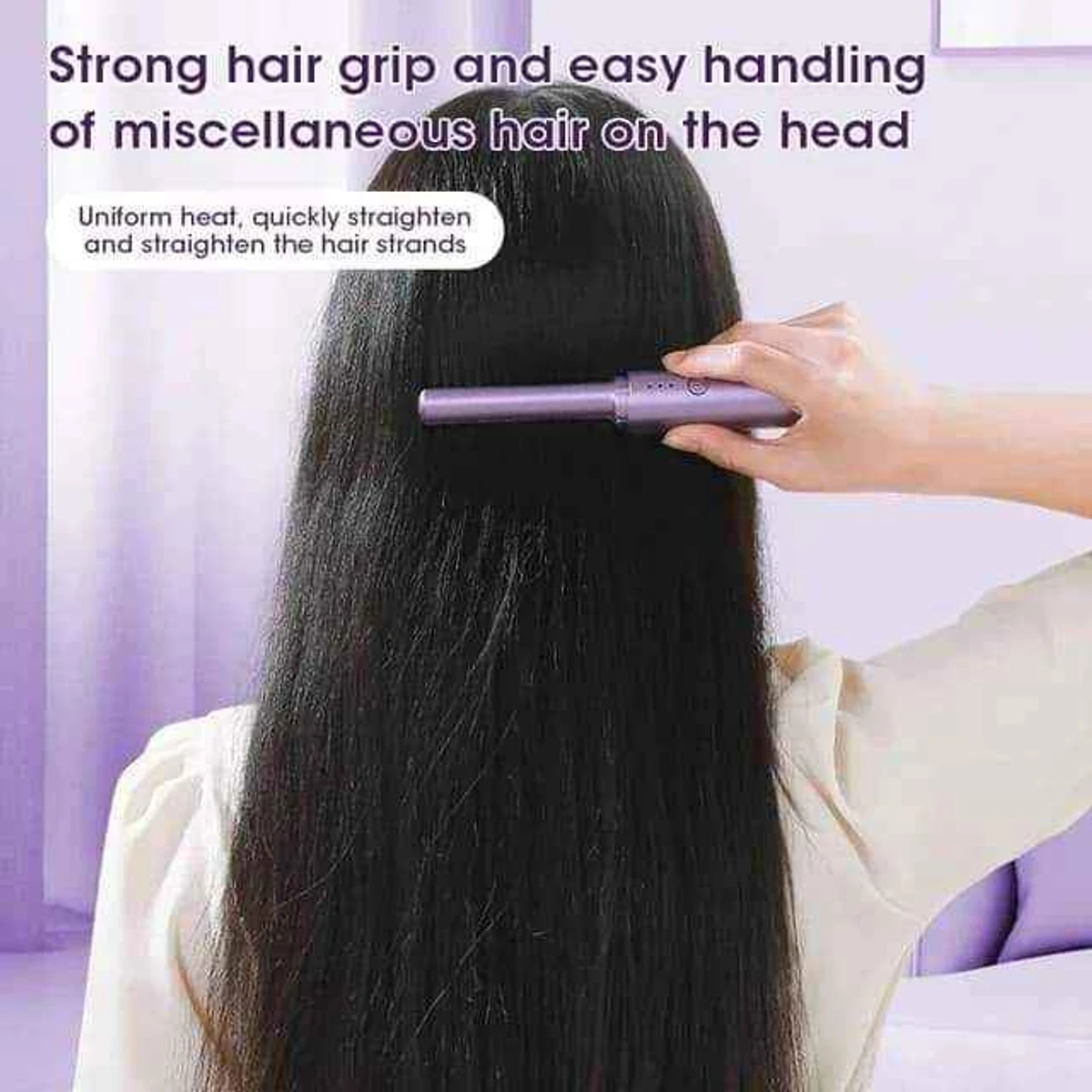 2 in 1 wireless hair straightener - Thumbnail 6