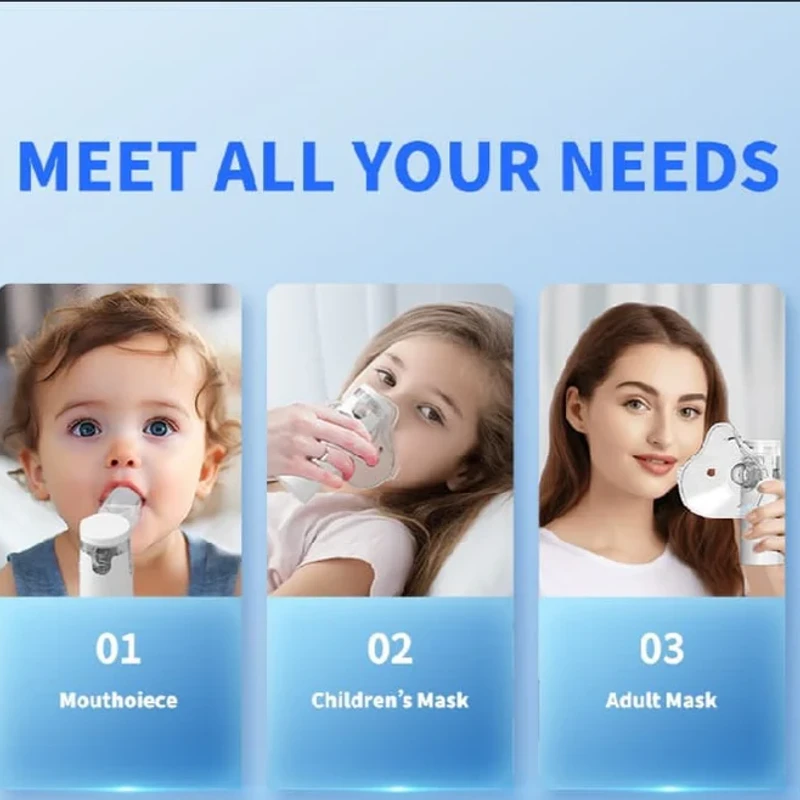 Rechargeable Portable Mesh Nebulizer - Thumbnail 6