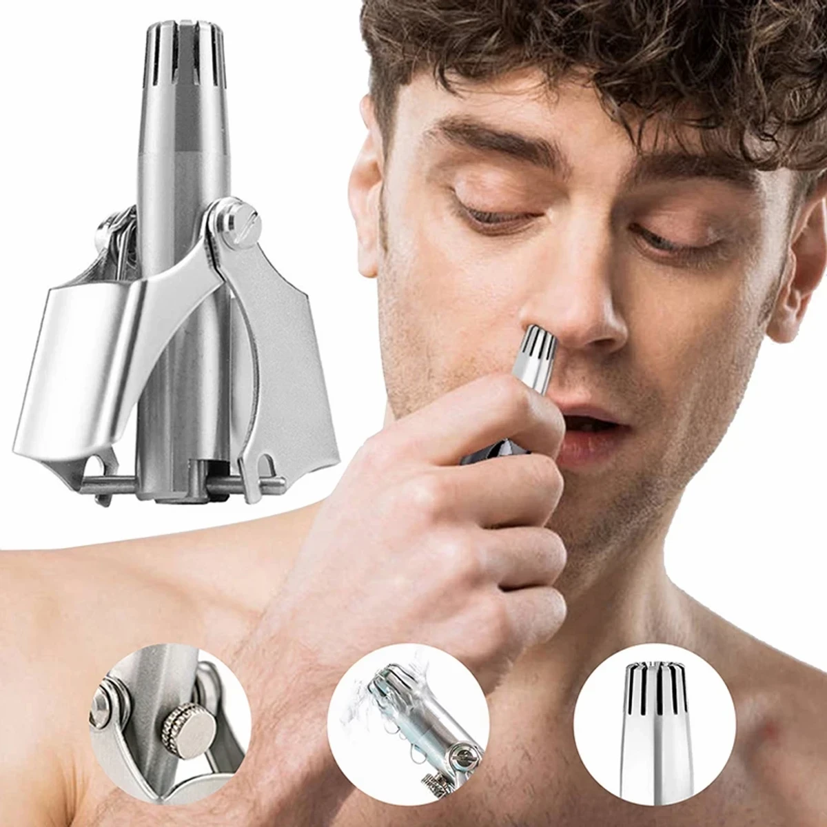 Pocket Nose Hair Trimmer - Thumbnail 3