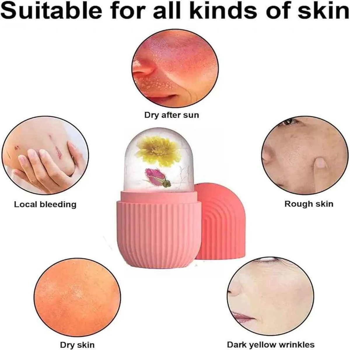 Ice Roller Face Massager - Thumbnail 3