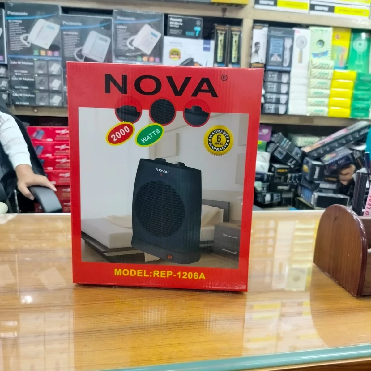 Room Heater REP-1206A ( Nova ) - Thumbnail 4