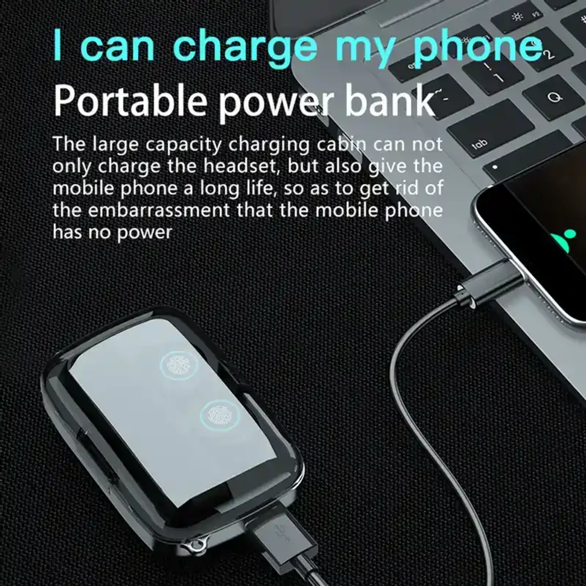 Wireless Bluetooth Headset - Thumbnail 3