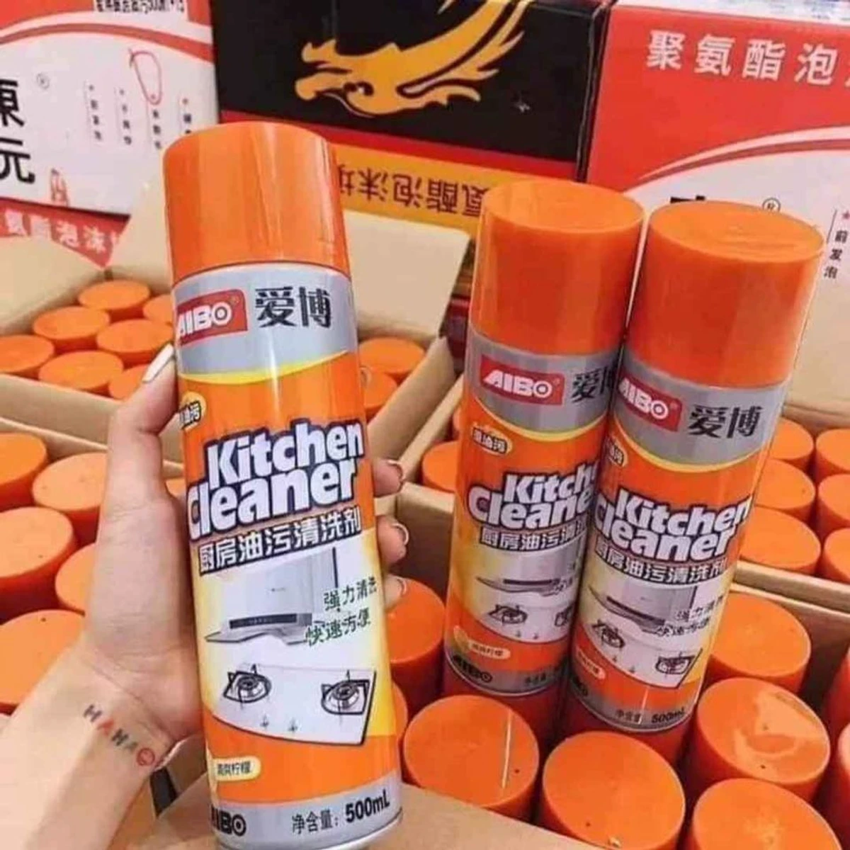 Kitchen Cleaner Spray Foam - Thumbnail 4