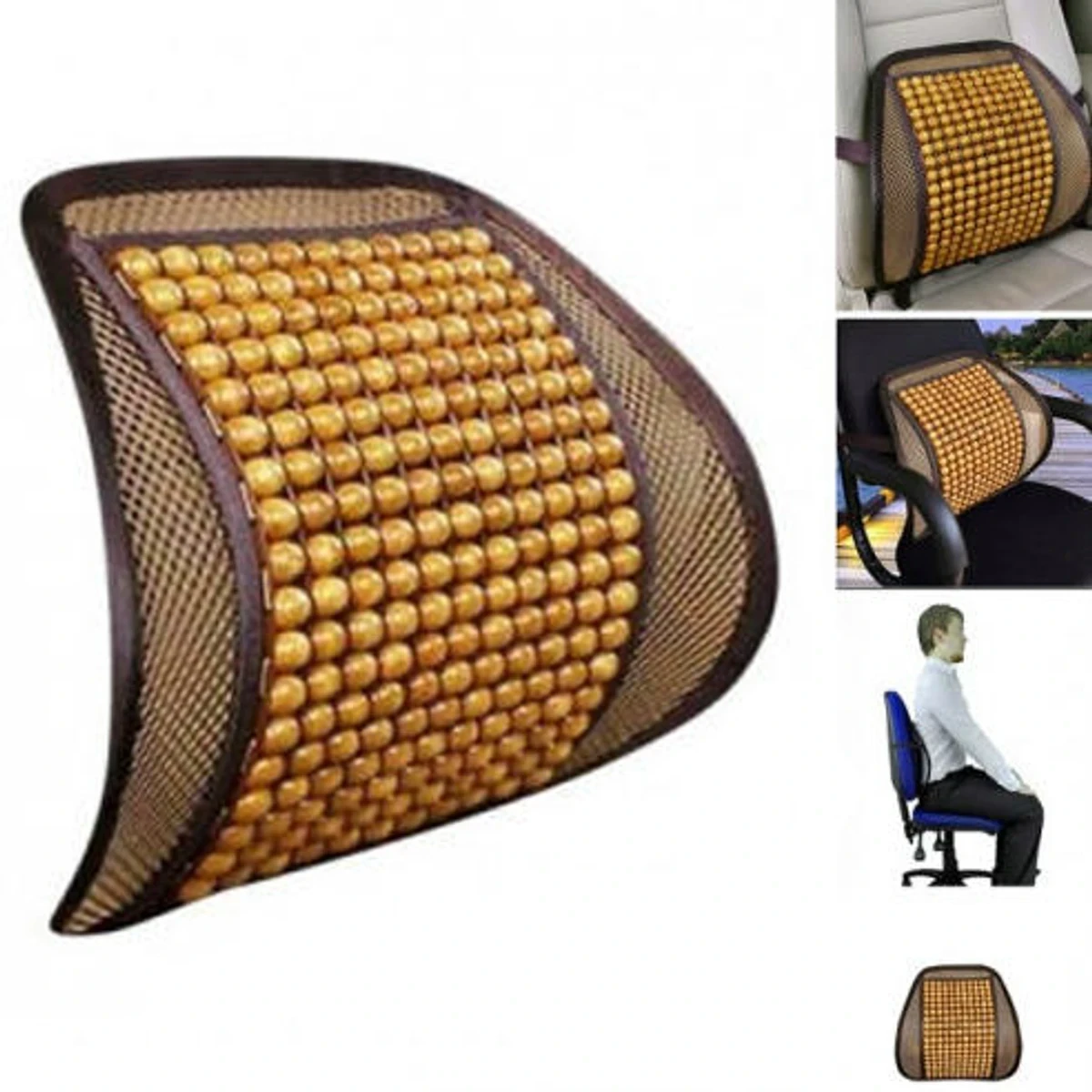 Sit Right Back Support ( Reduces temple pain ) - Thumbnail 3