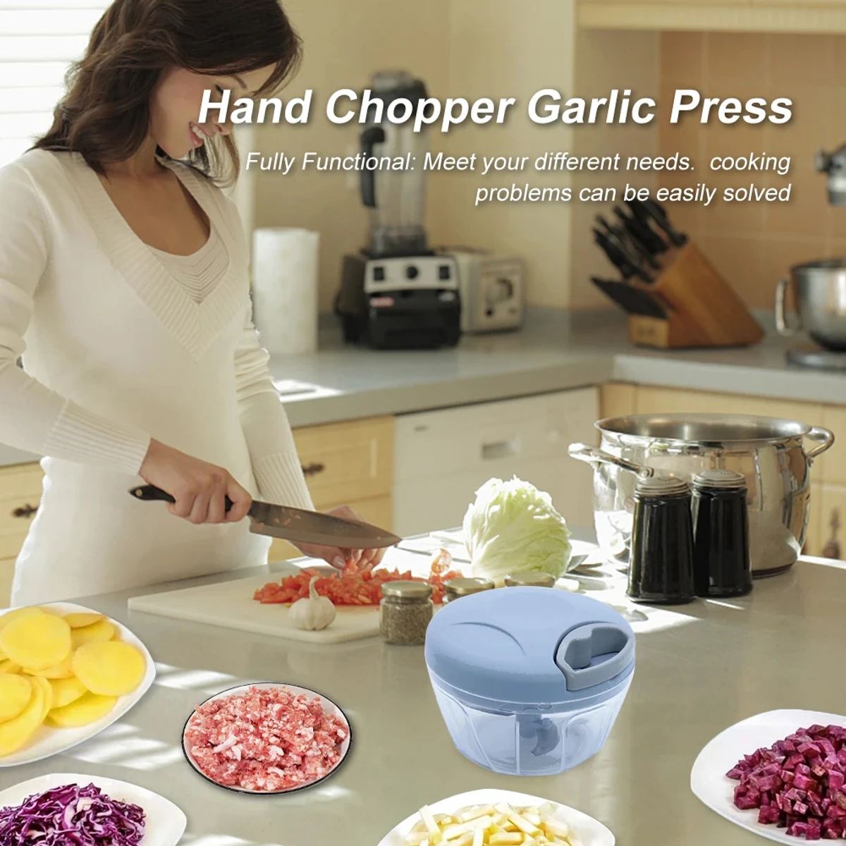 Hand Chopper Multifunction - Thumbnail 4