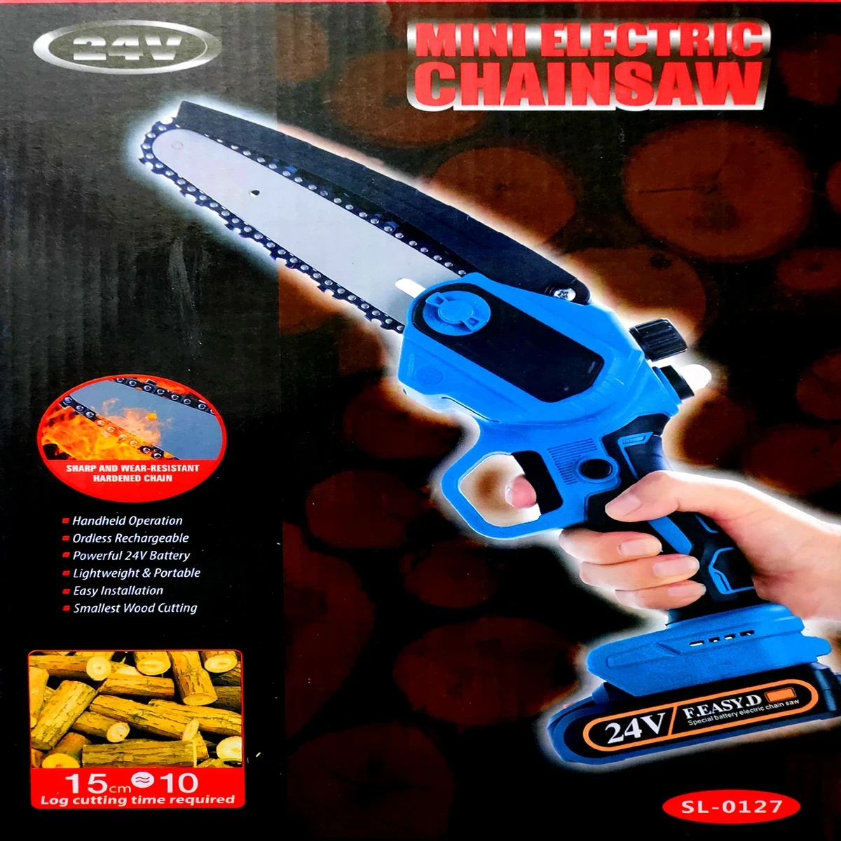 Electric Chainsaw - Thumbnail 3