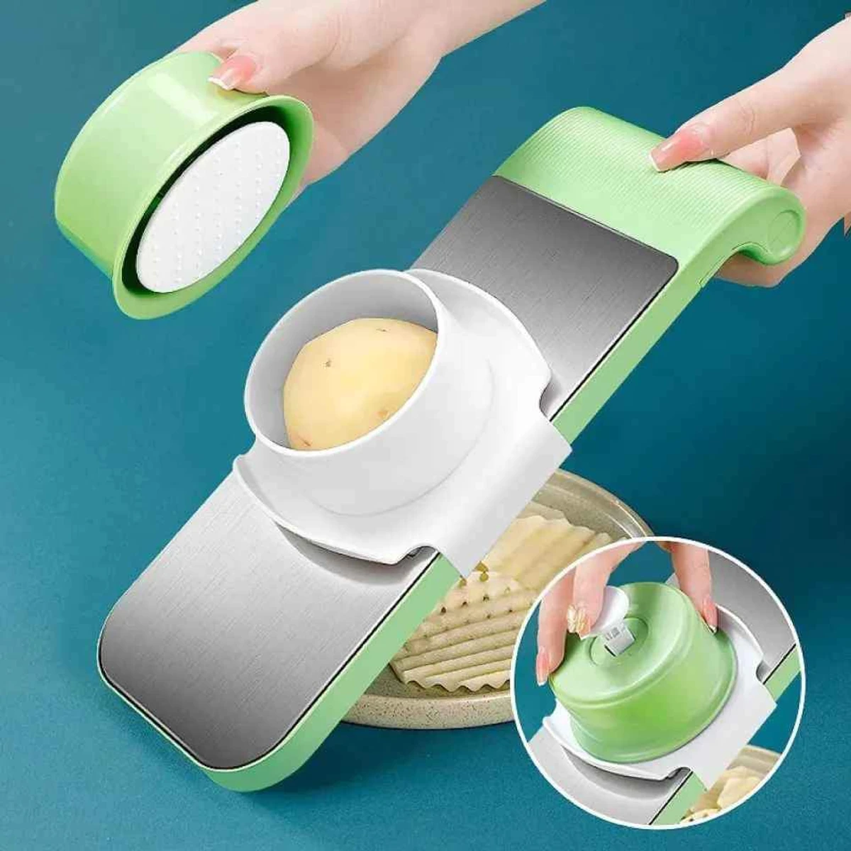5 in 1 vegetable cutter slicer - Thumbnail 3