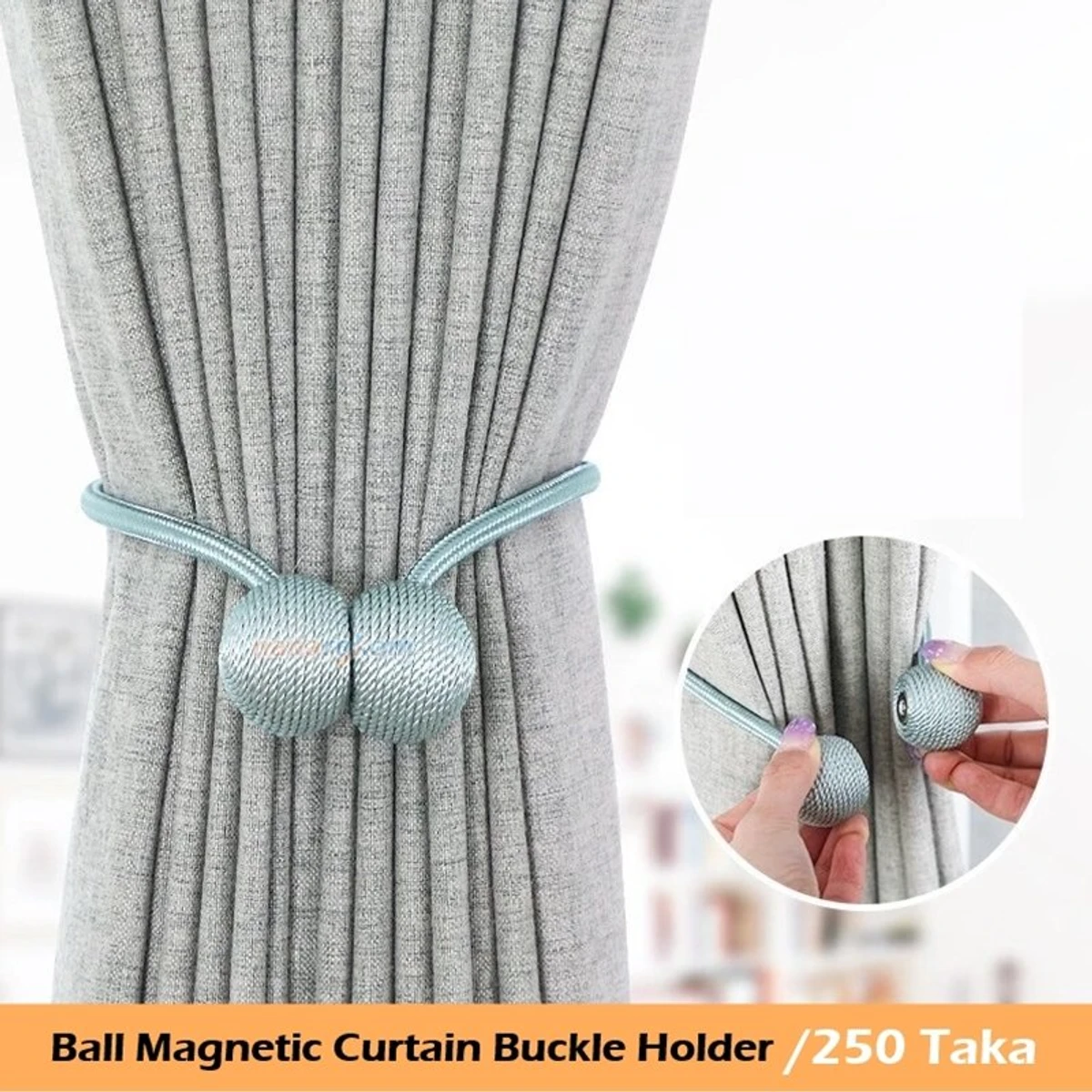 Magnetic Curtain Holder - Thumbnail 5