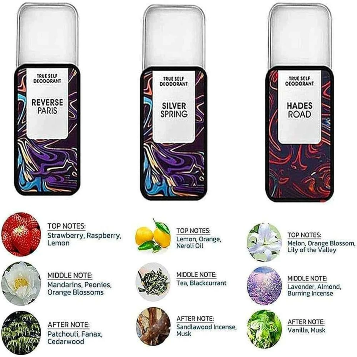 Solid Perfume -Set 3Pcs for Men and Women - Thumbnail 3