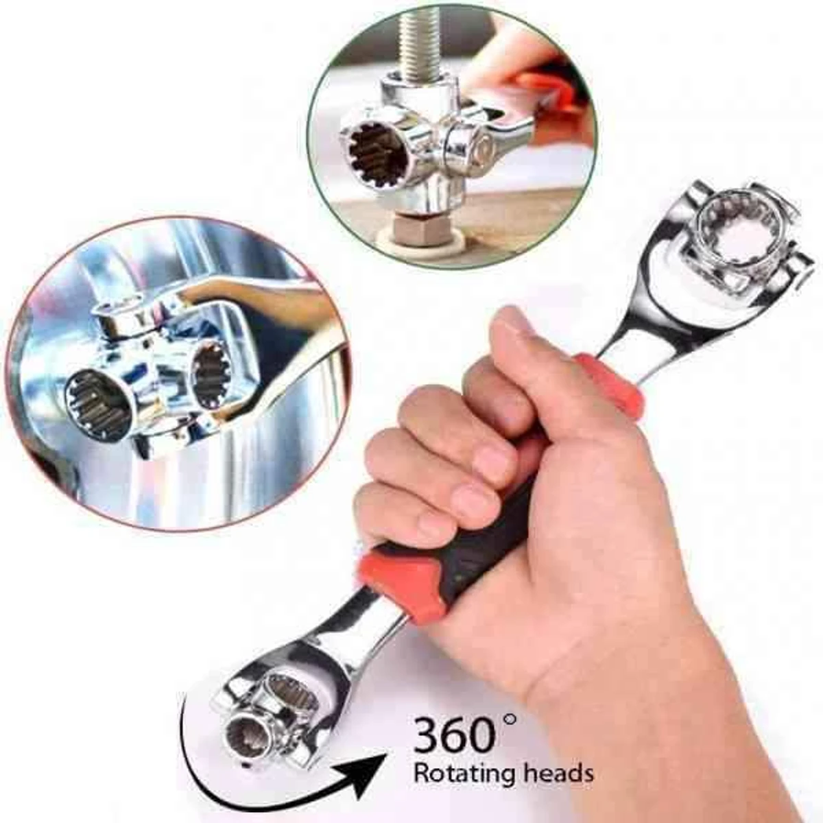 48 in 1 Multi-functional Wrench Tool( 8-in-1 Socket) - Thumbnail 6