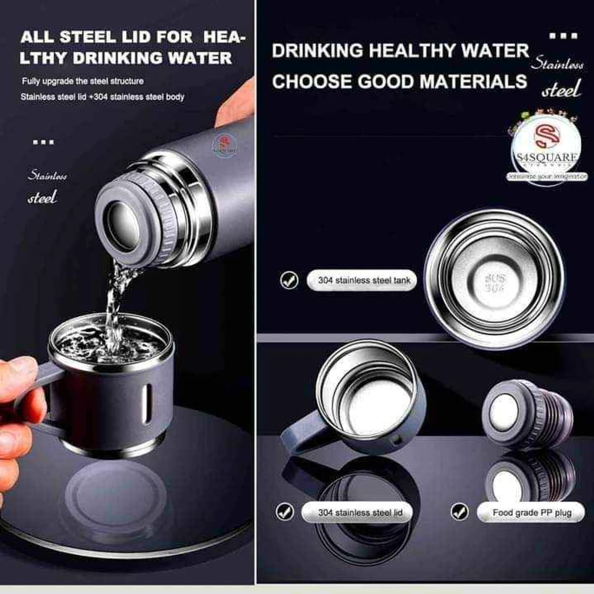 Vacuum Flask Set - Thumbnail 5