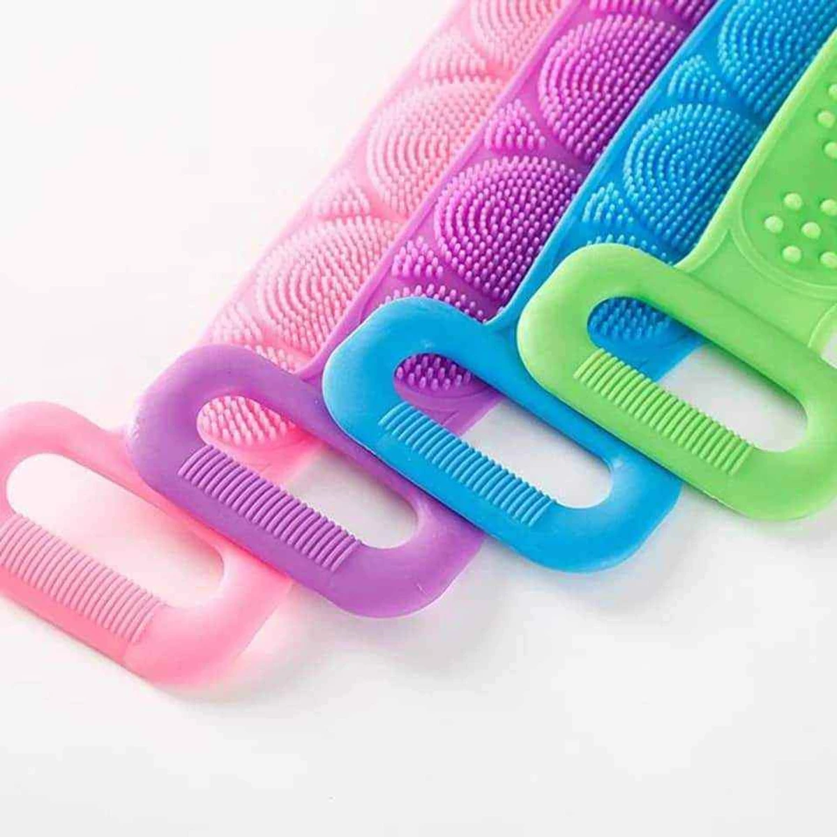 Silicon Body Scrubber Shower Brush Belt - Thumbnail 8