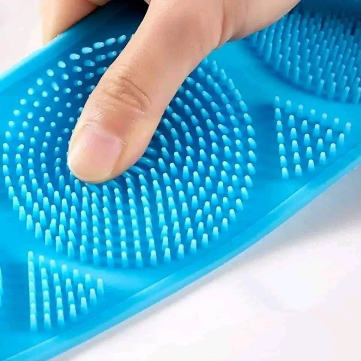 Silicon Body Scrubber Shower Brush Belt - Thumbnail 4