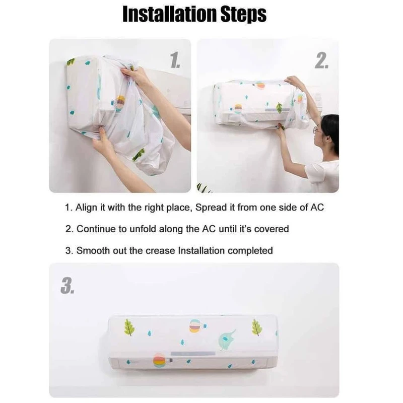 AC Dust Cover - 2 Ton / 1.5 Ton / 1 Ton - Thumbnail 6