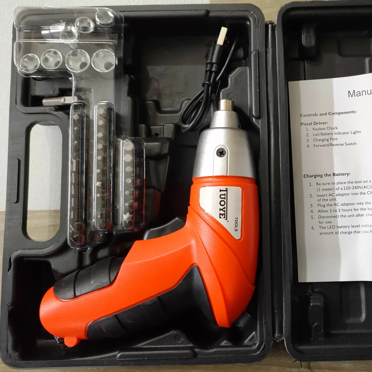 Cordless Screwdriver ( 45pcs ) - Thumbnail 3