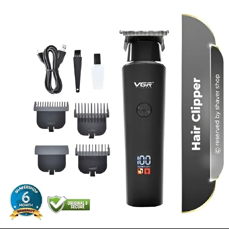 Rechargeable Hair Trimmer ( VGR V937 ) - Thumbnail 7