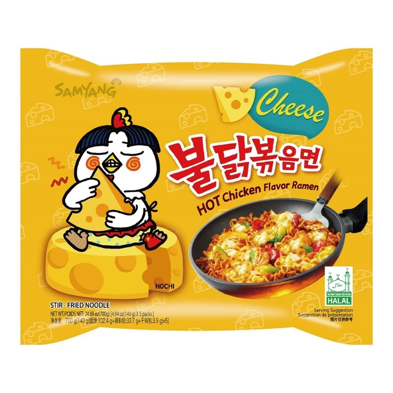 Samyang Cheese Hot Chicken Flavor Ramen