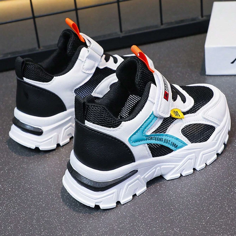 Fashion Kids Sneakers Boy Mesh Shoes Children Casual School Shoes - Image 4