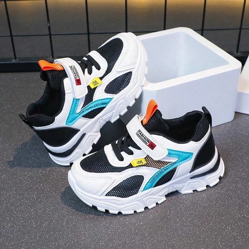 Fashion Kids Sneakers Boy Mesh Shoes Children Casual School Shoes - Image 5