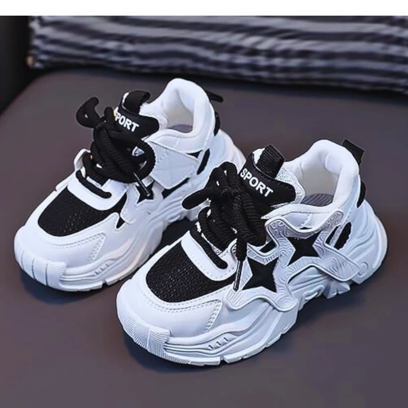 Kids Sneakers for Boys Girls Running Shoes Lightweight Breathable Sport Athletic Shoes
