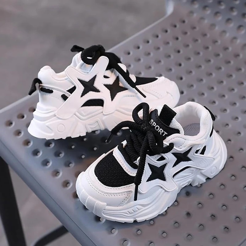 Kids Sneakers for Boys Girls Running Shoes Lightweight Breathable Sport Athletic Shoes - Image 4