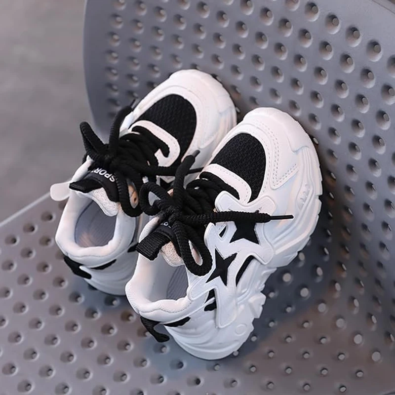 Kids Sneakers for Boys Girls Running Shoes Lightweight Breathable Sport Athletic Shoes - Image 3