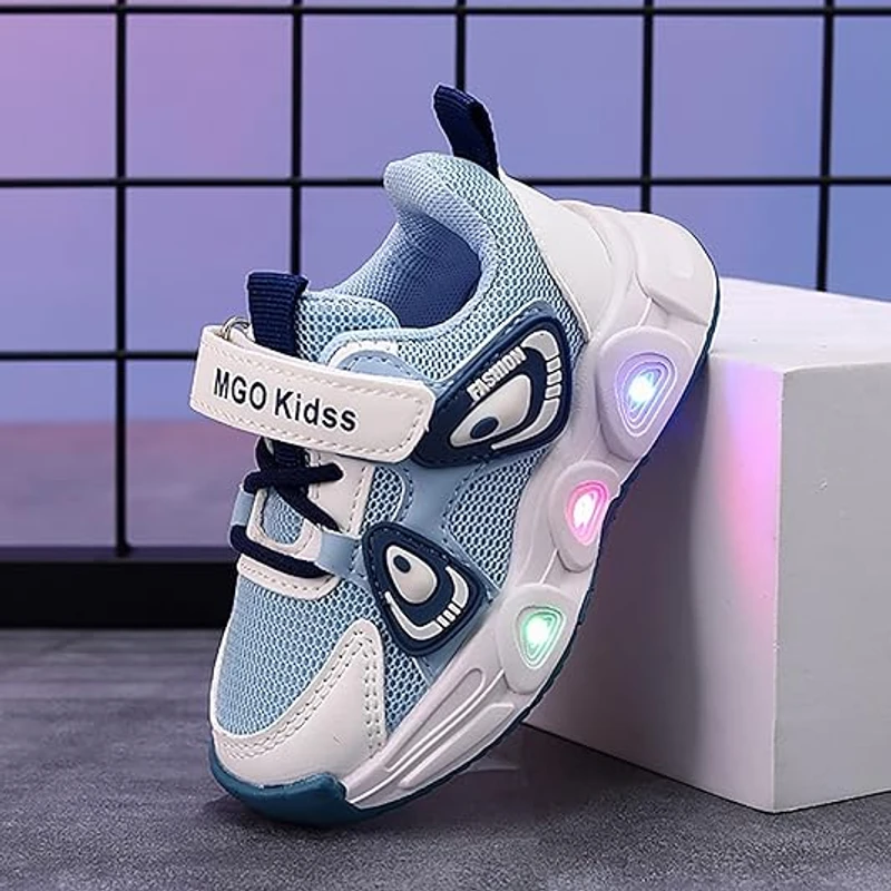 Boys Girls Sneakers Lightweight Breathable Running Shoes - Image 3