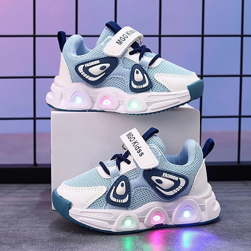 Boys Girls Sneakers Lightweight Breathable Running Shoes