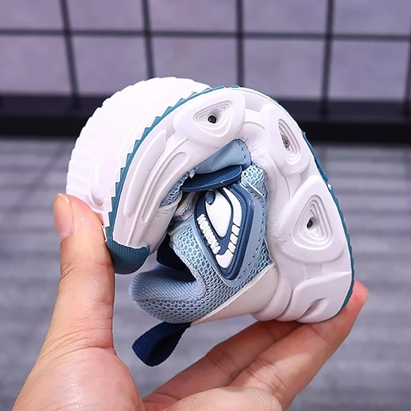 Boys Girls Sneakers Lightweight Breathable Running Shoes - Image 5