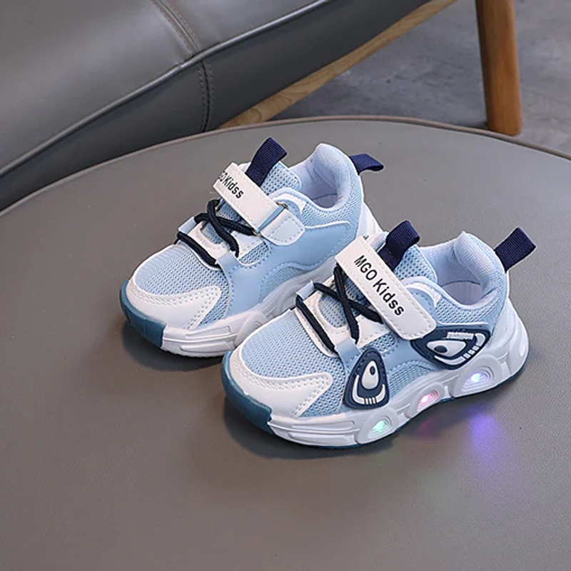 Boys Girls Sneakers Lightweight Breathable Running Shoes - Image 7