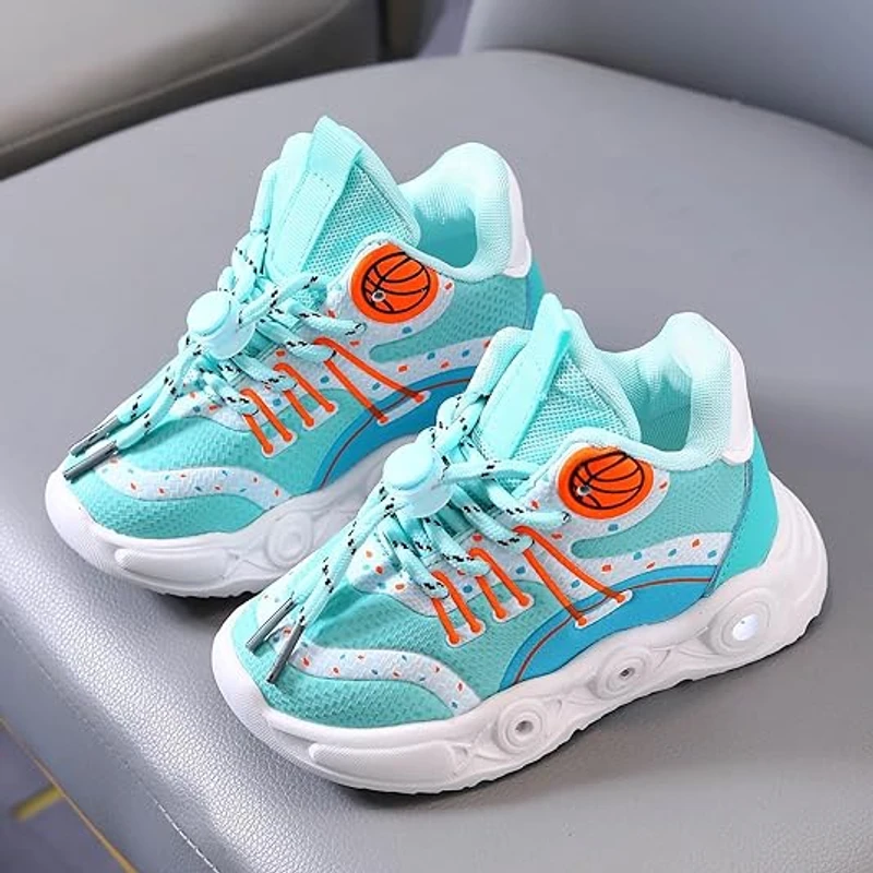 Light Up Shoes for Boys Girls Toddler LED Flashing Sneaker Mesh Breathable