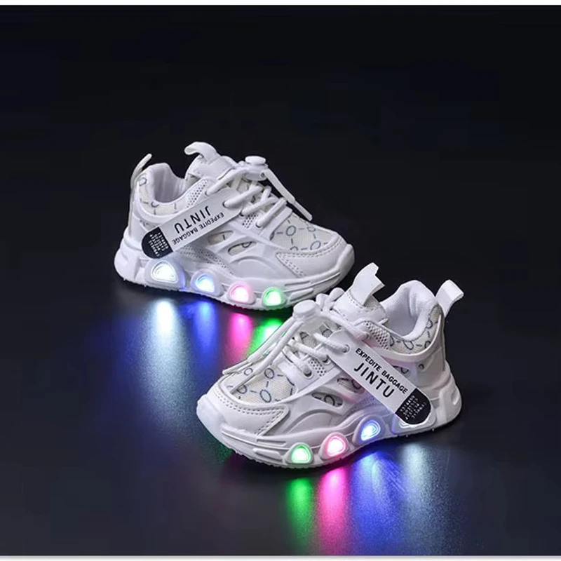 Boys Girls Sneakers Lightweight Breathable Running Shoes - Image 6