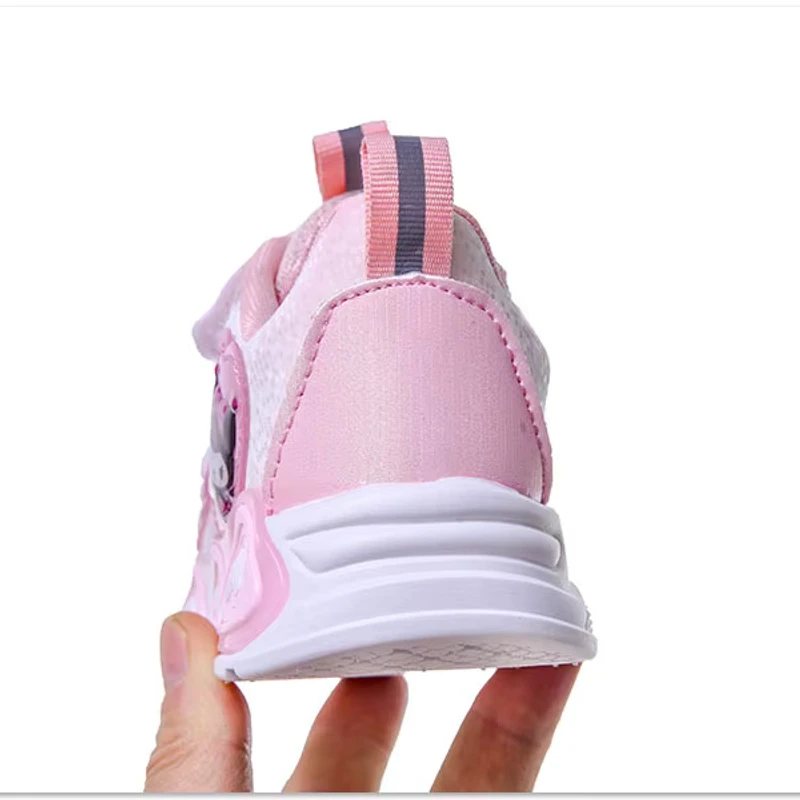 Girls LED Luminous Sport Shoes Children Flashing Light Up Sneakers - Image 8