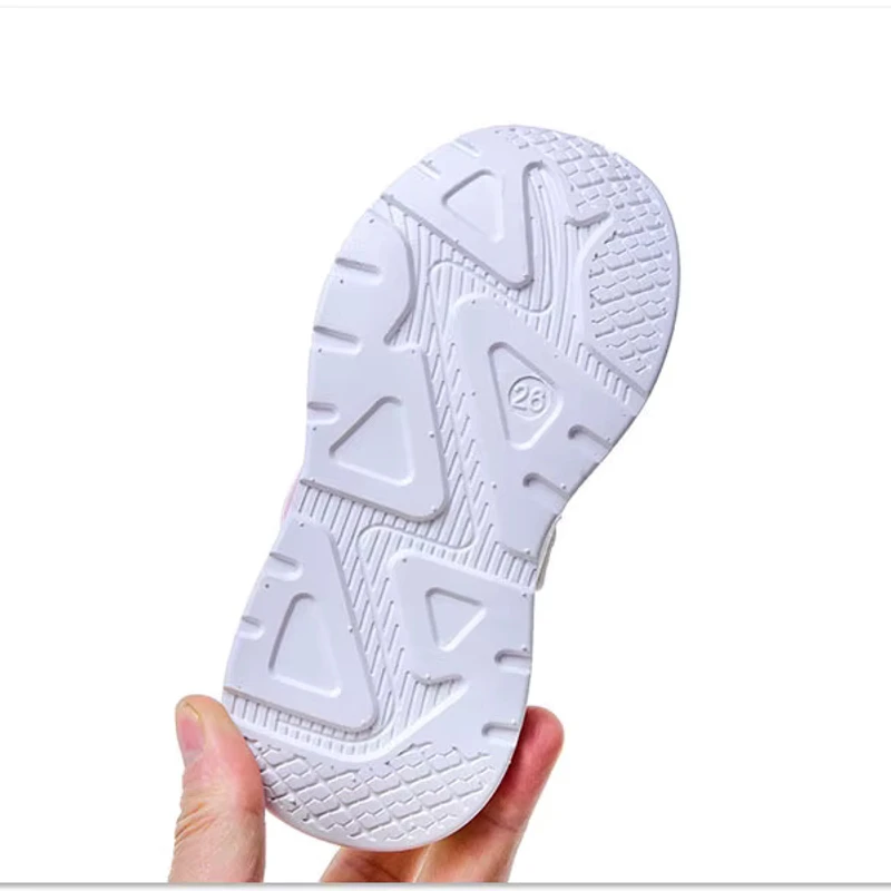 Girls LED Luminous Sport Shoes Children Flashing Light Up Sneakers - Image 9