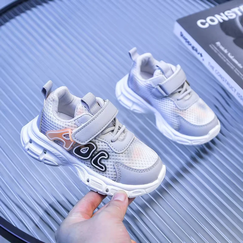 Breathable Mesh Sneakers, Anti-Slip Soft Sole, Casual for Boys & Girls - Image 4