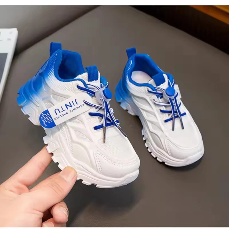 Children Casual Shoes Mesh Sneakers Breathable Comfort Kids Sports Shoes Boys Girls Outdoor Non-slip