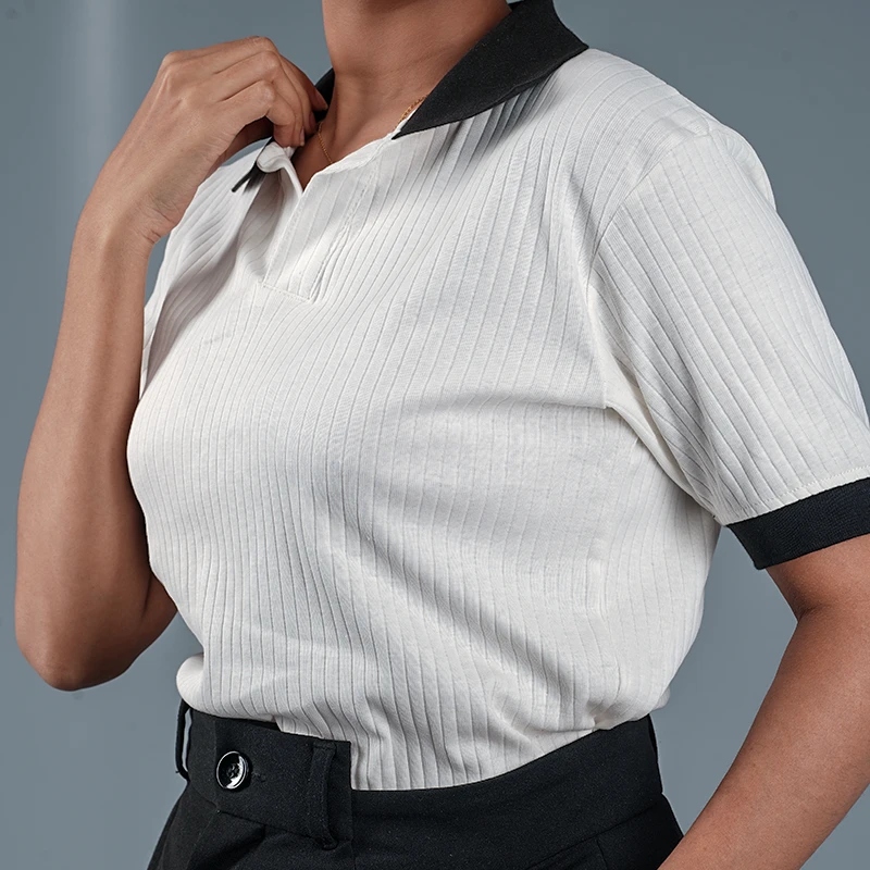 Old Money Polo - White - Thumbnail 4