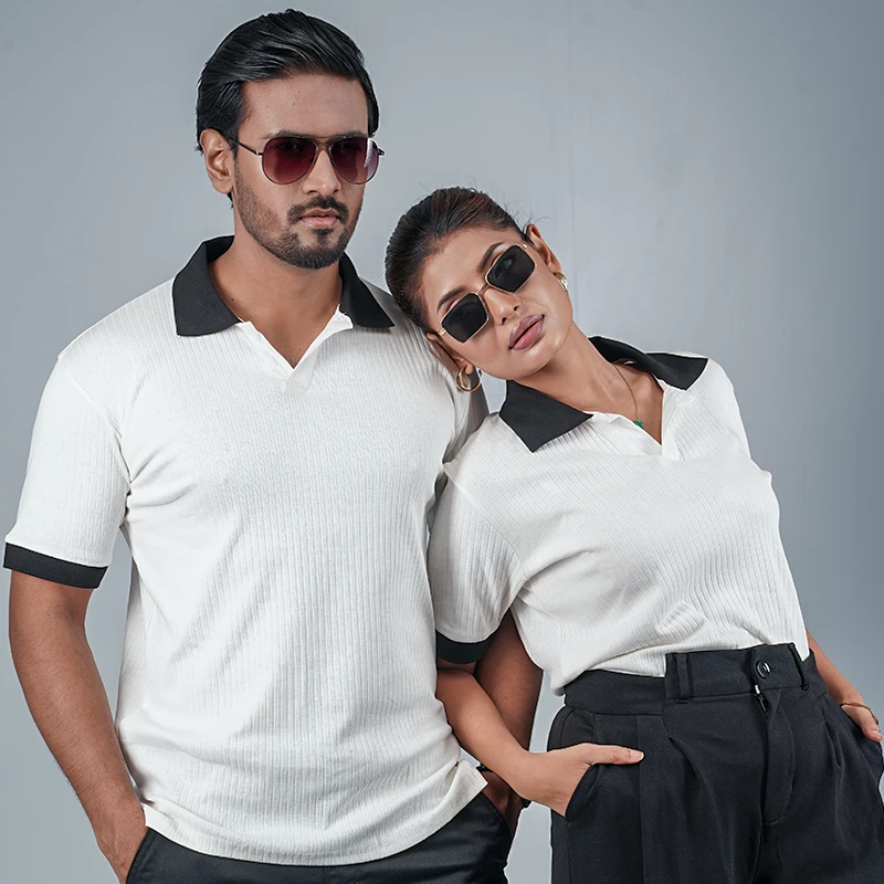 Old Money Polo - White - Thumbnail 5